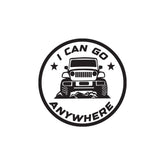 Durable Jeep Decal for Adventure Lovers